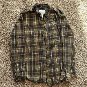 St. John’s Bay Green Flannel - Small